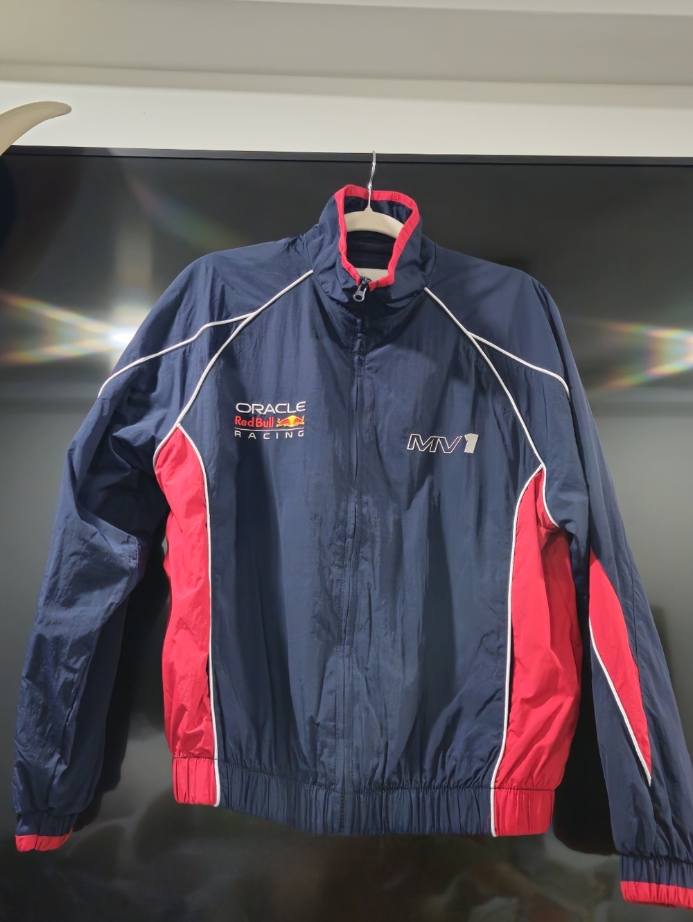 Hollister Blue Redbull Pit Crew Jacket